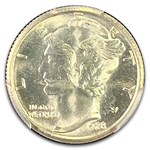 1928-S Mercury Dime MS-66 PCGS CAC (FB)