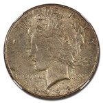 1928-S Peace Dollar AU-58 NGC