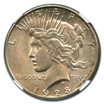 1928-S Peace Dollar MS-61 NGC