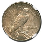 1928-S Peace Dollar MS-61 NGC