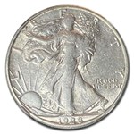 1928-S Walking Liberty Half Dollar AU-53 NGC
