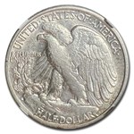 1928-S Walking Liberty Half Dollar AU-53 NGC