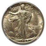 1928-S Walking Liberty Half Dollar AU-58 NGC