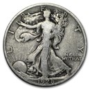 1928-S Walking Liberty Half Dollar Good/VG