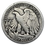 1928-S Walking Liberty Half Dollar Good/VG