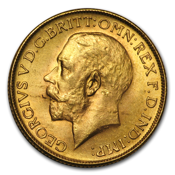 1928-SA South Africa Gold Sovereign George V BU (Large bust) 1928-SA South Africa Gold Sovereign George V BU (Large bust)
