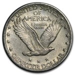 1928 Standing Liberty Quarter AU