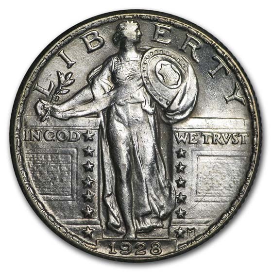 1928 Standing Liberty Quarter BU 1928 Standing Liberty Quarter BU