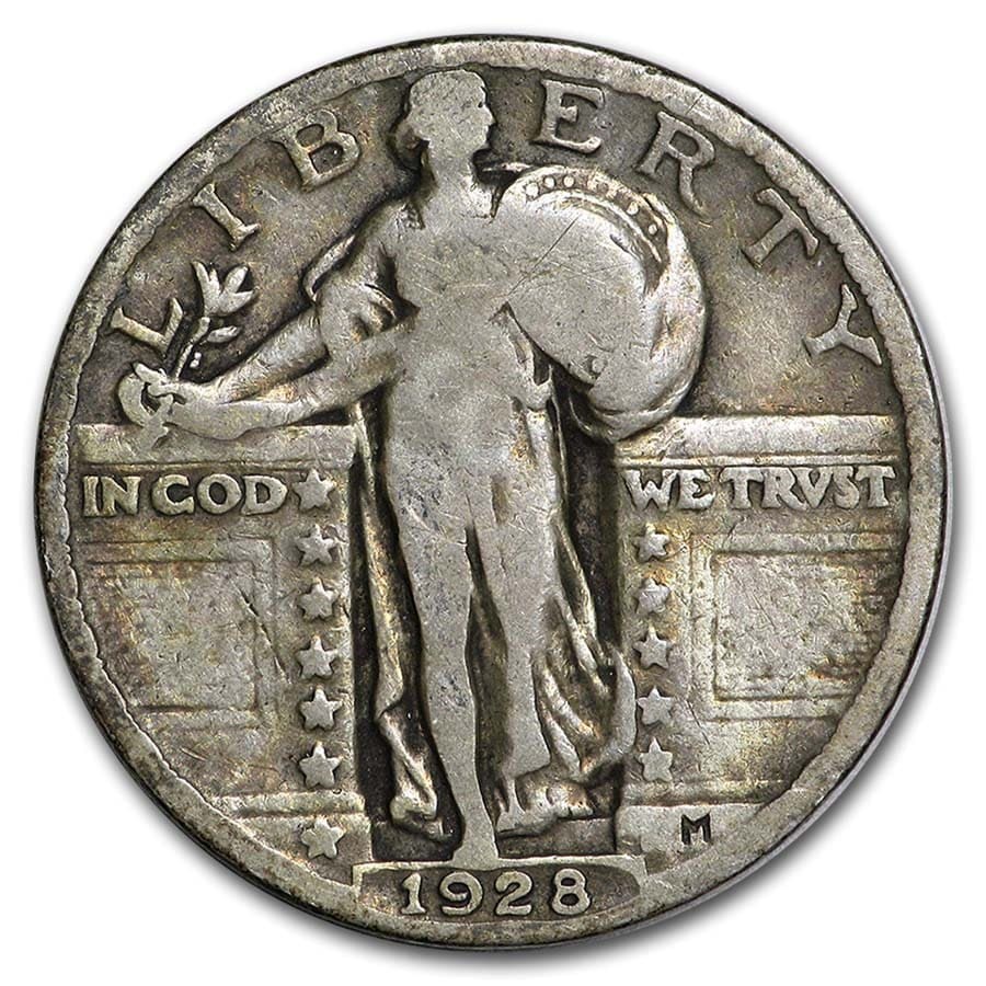 1928 Standing Liberty Quarter Good/VG