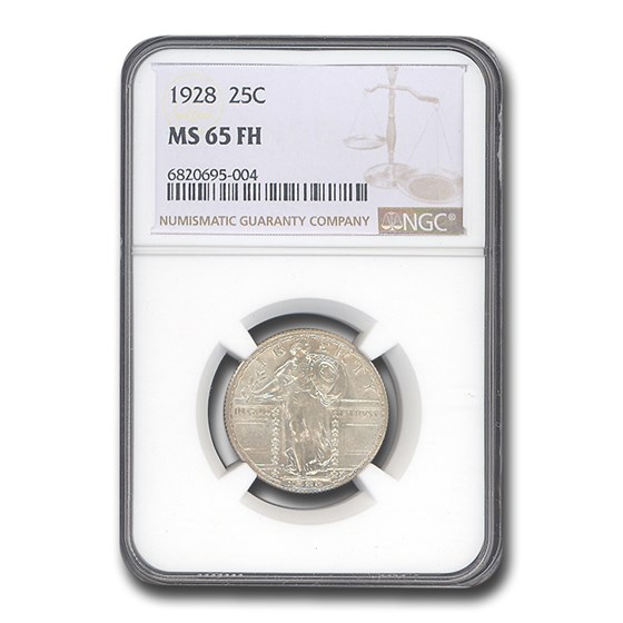 1928 Standing Liberty Quarter MS-65 NGC (FH) 1928 Standing Liberty Quarter MS-65 NGC (FH)