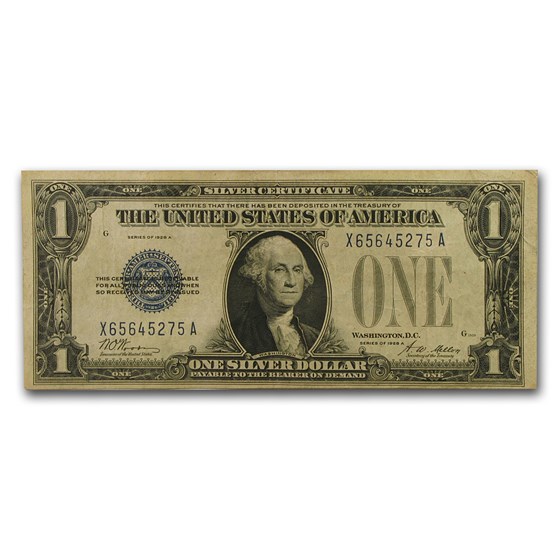 1928 thru 1928-B $1.00 Silver Certificate VF 1928 thru 1928-B $1.00 Silver Certificate VF