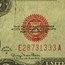 1928s $2.00 U.S. Notes Red Seal VG/VF