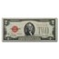 1928's $2.00 U.S. Notes Red Seal XF/AU