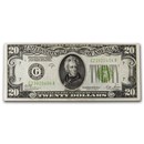 1928's $20 FRN VG/VF