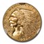 1929 $2.50 Indian Gold Quarter Eagle MS-61 NGC
