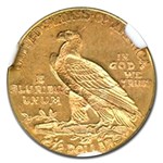 1929 $2.50 Indian Gold Quarter Eagle MS-61 NGC