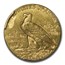 1929 $2.50 Indian Gold Quarter Eagle MS-62 PCGS