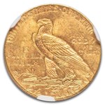 1929 $2.50 Indian Gold Quarter Eagle MS-64 NGC CAC