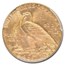 1929 $2.50 Indian Gold Quarter Eagle MS-64+ PCGS