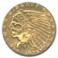 1929 $2.50 Indian Gold Quarter Eagle MS-64 PCGS