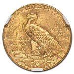 1929 $2.50 Indian Gold Quarter Eagle MS-65 NGC