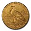 1929 $5 Indian Gold Half Eagle MS-63 PCGS CAC