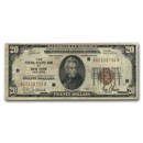 1929 (B-New York) $20 Brown Seal FRBN Fine (Fr#1870-B)