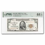 1929 (B-New York) $50 Brown Seal FRBN CU-64 EPQ PMG (Fr#1880-B)