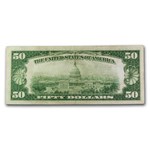 1929 (B-New York) $50 Brown Seal FRBN XF (Fr#1880-B)