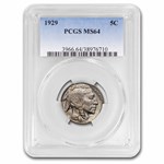 1929 Buffalo Nickel MS-64 PCGS