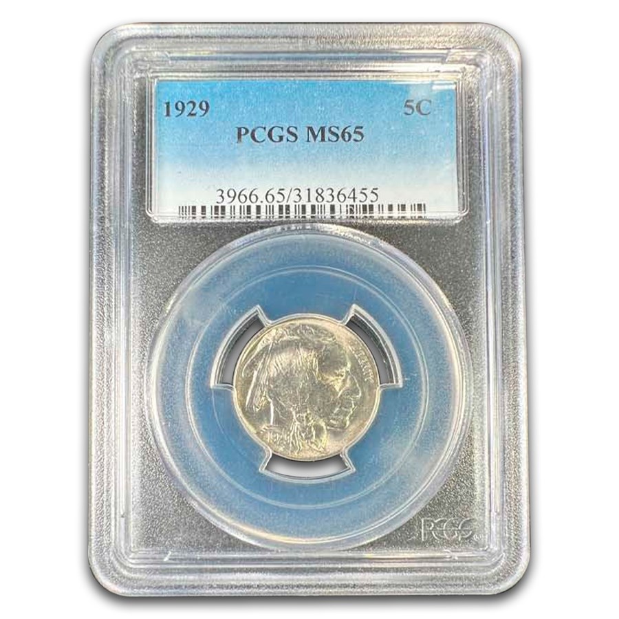 1929 Buffalo Nickel MS-65 PCGS