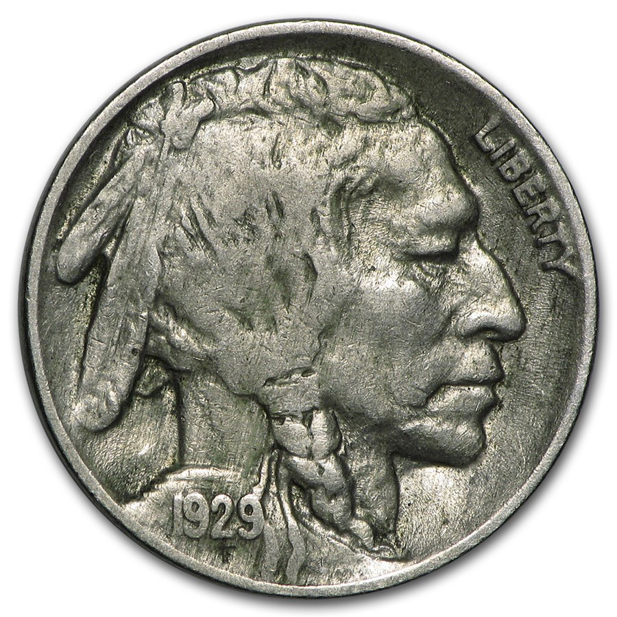 1929 Buffalo Nickel XF