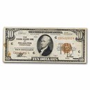 1929 (C-Philadelphia) $10 Brown Seal FRBN CULL (Fr#1860-C)