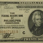 1929 (C-Philadelphia) $20 Brown Seal FRBN VF (Fr#1870-C)