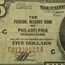 1929 (C-Philadelphia) $5.00 Brown Seal FRBN VF (Fr#1850-C)
