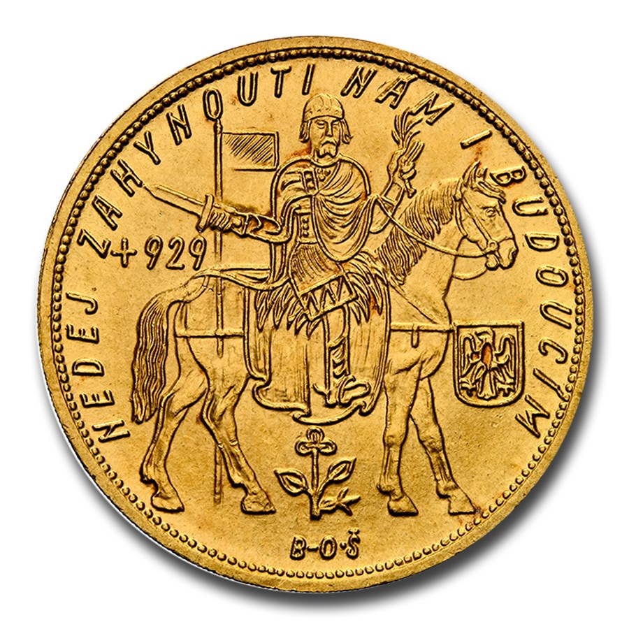 1929 Czechoslovakia Gold 5 Ducats MS-65 NGC