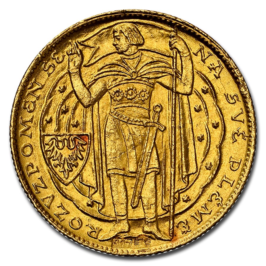 1929 Czechoslovakia Gold Ducat MS-64 NGC