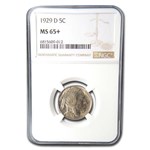 1929-D Buffalo Nickel MS-65+ NGC
