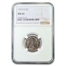 1929-D Buffalo Nickel MS-65 NGC
