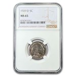 1929-D Buffalo Nickel MS-65 NGC