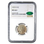 1929-D Buffalo Nickel MS-66+ NGC CAC