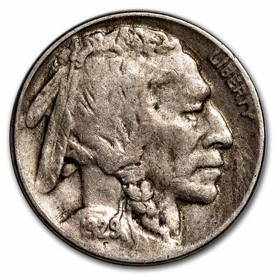 1929-D Buffalo Nickel XF