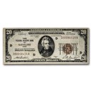 1929 (D-Cleveland) $20 Brown Seal FRBN Fine (Fr#1870-D)