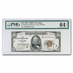 1929 (D-Cleveland) $50 Brown Seal FRBN CCU-64 EPQ PMG (Fr#1880-D)