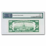 1929 (D-Cleveland) $50 Brown Seal FRBN CCU-64 EPQ PMG (Fr#1880-D)