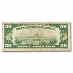 1929 (D-Cleveland) $50 Brown Seal FRBN Fine (Fr#1880-D)