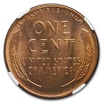1929-D Lincoln Cent MS-66 NGC (Red)