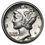 1929-D Mercury Dime AU