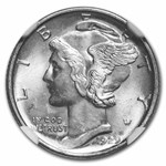 1929-D Mercury Dime MS-64 NGC (FB)