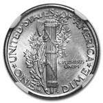 1929-D Mercury Dime MS-64 NGC (FB)